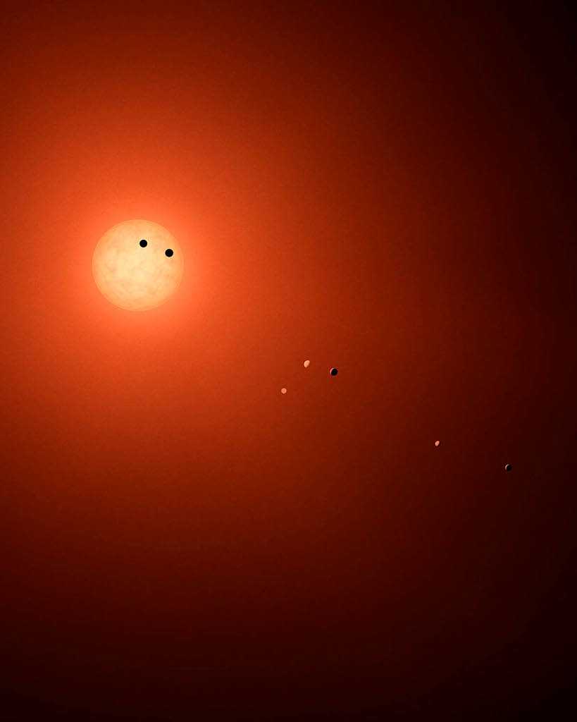 TRAPPIST-1: un sistema de siete planetas rocosos a 40 años luz